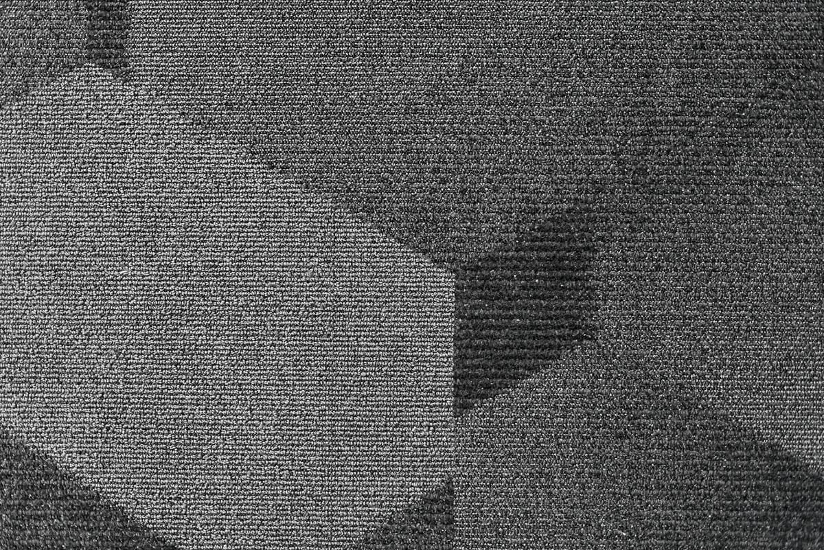 Close detail of a soft textured carpet floor covering