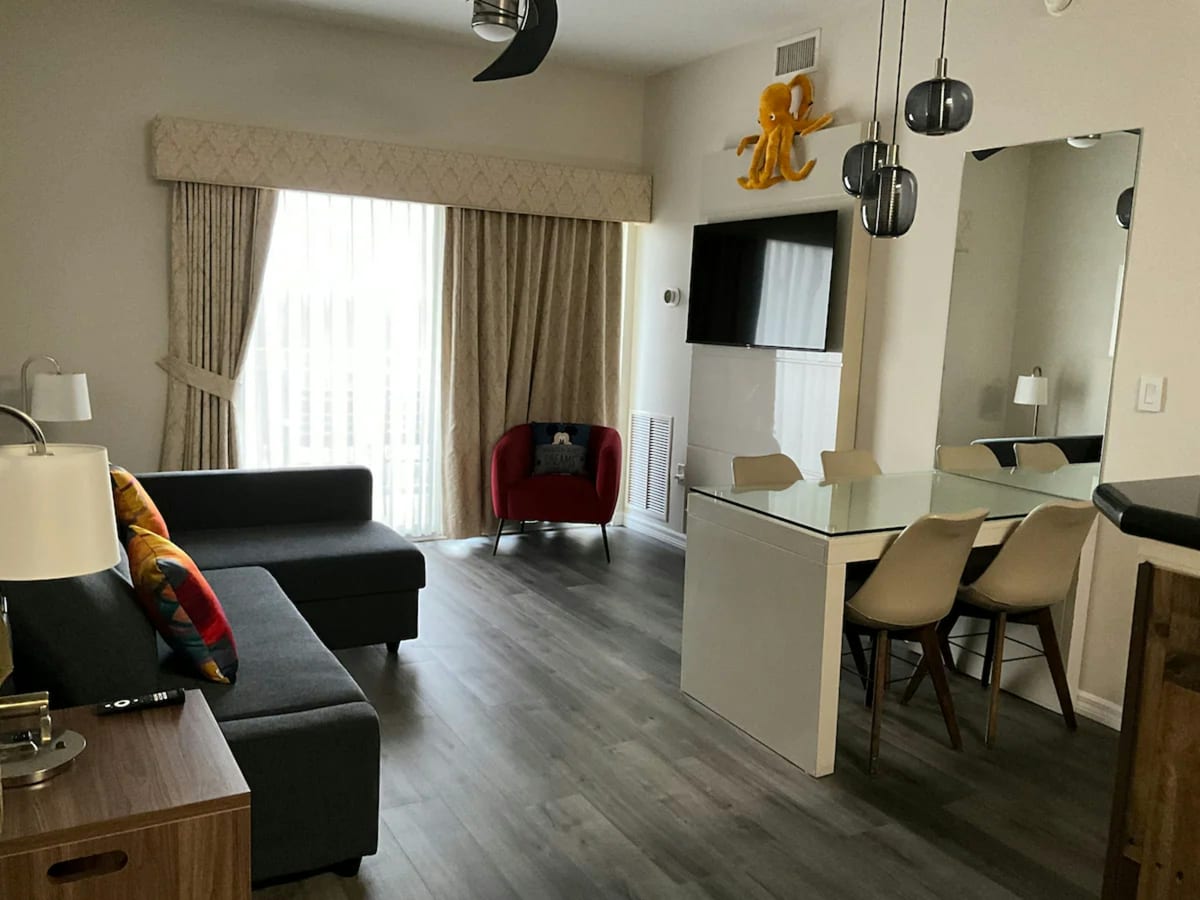 Furnished residential interior suitable for property and rental projects